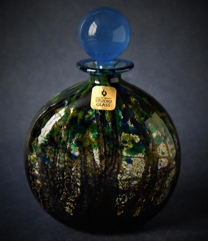 【英国】Isle of Wight Studio Glass香水瓶　アトマイザー 英国】Isle of Wight Studio Glass香水瓶 アトマイザー